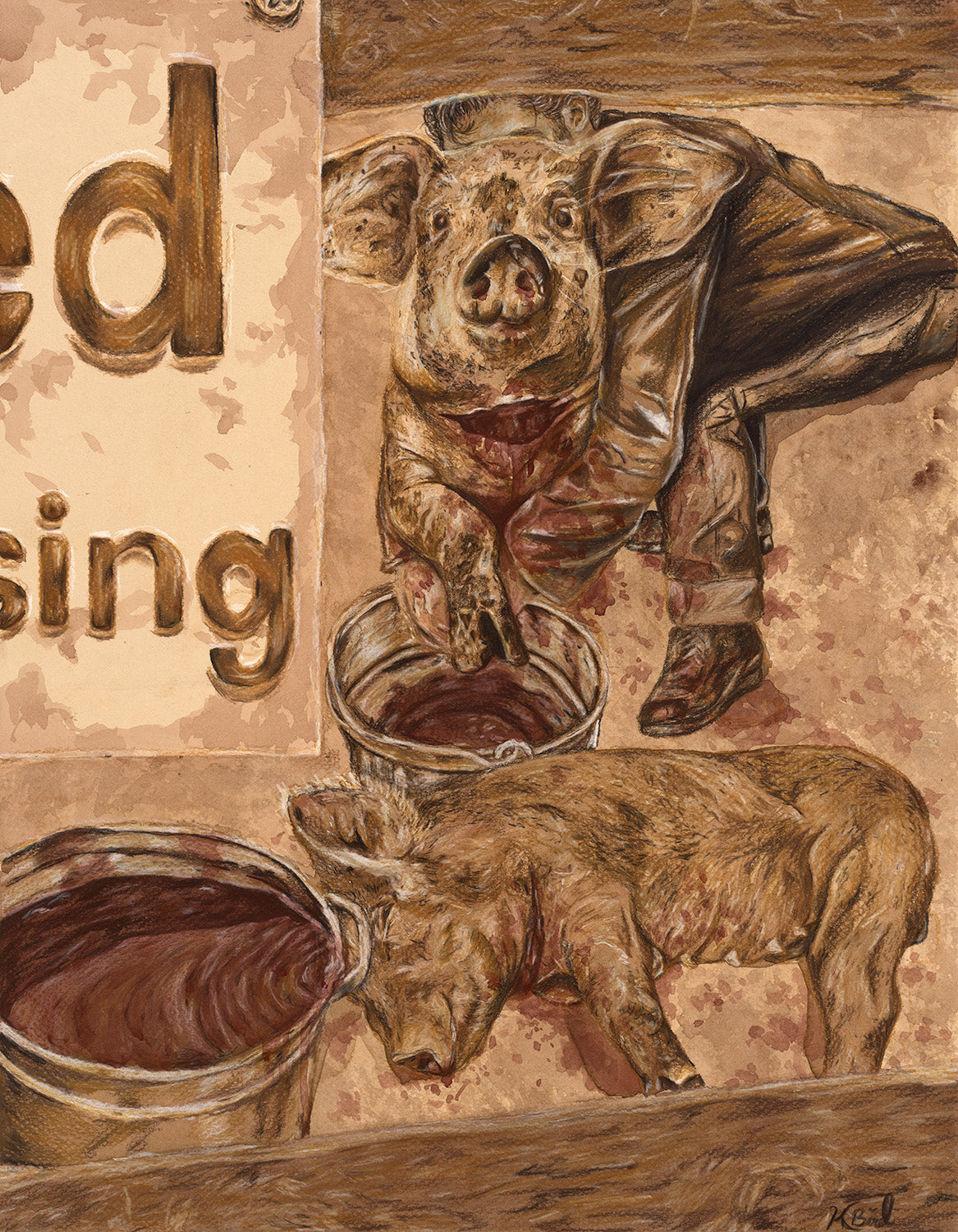 Prom Preparations Giclee Print