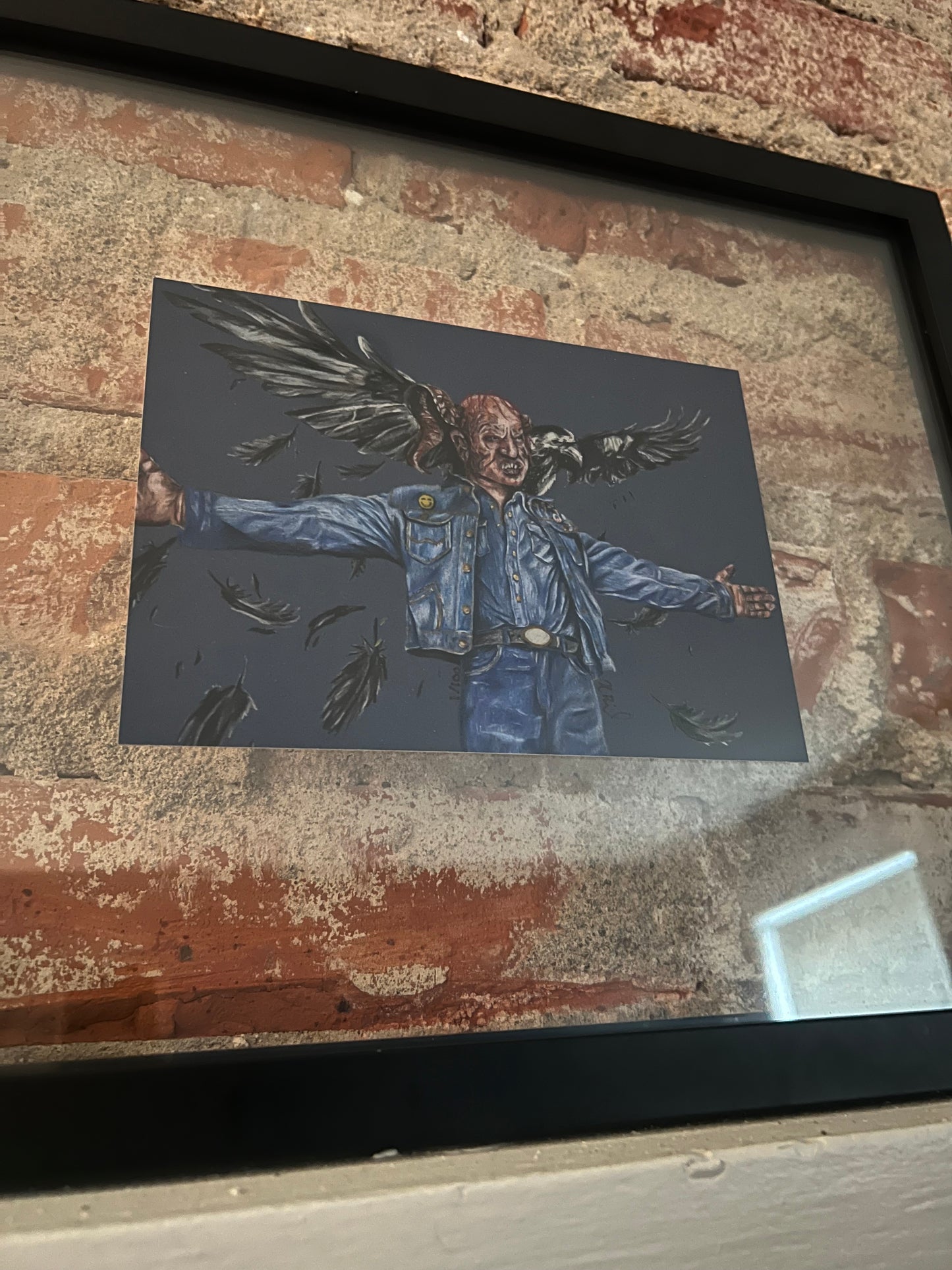 Feathers and Flagg Prints