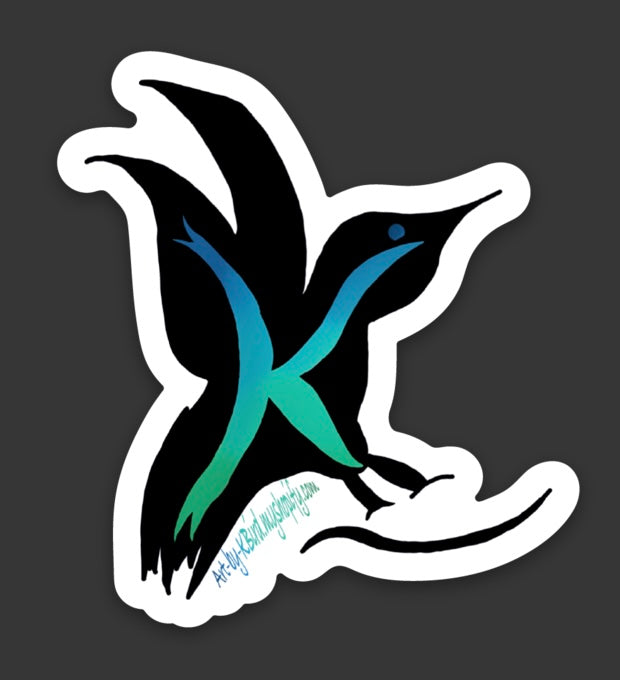 Art by K Bird sticker