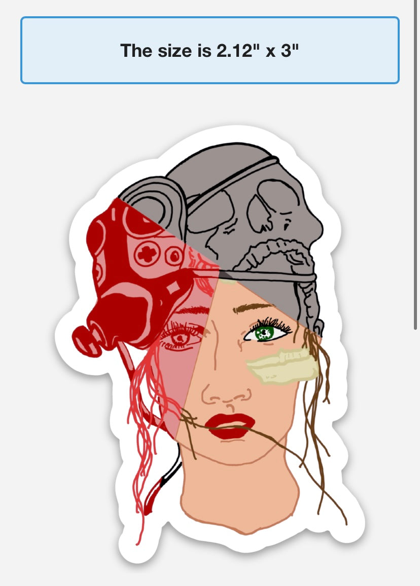 Covid Sticker