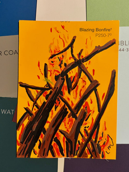“Blazing Bonfire” Parliament Palettes