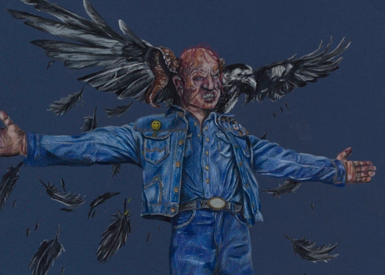 Feathers and Flagg Prints