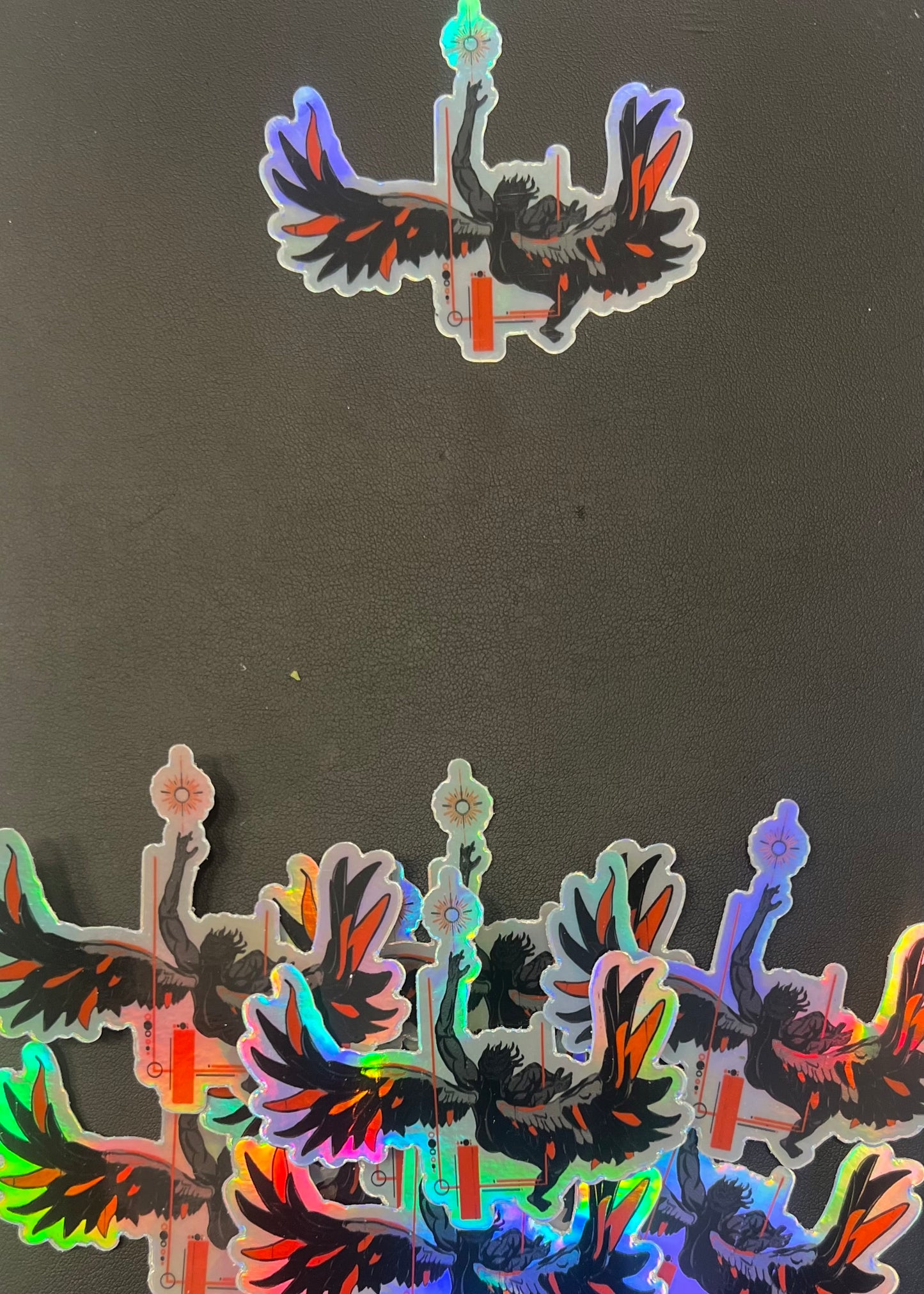 Falling or Flying Stickers